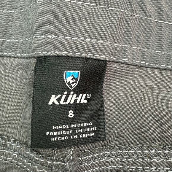 Kuhl KuhlKURVE Women's Splash 5.5" Shorts Gray Size 8 NWT Hiking Outdoor Camping - Picture 11 of 16